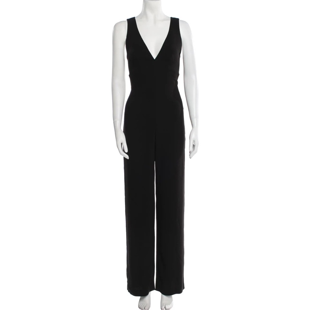 Theory Black silky crepe Jumpsuit 6